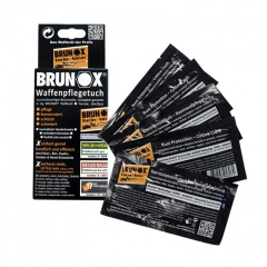 Brunox Gun Care, серветки для догляду за зброєю, 5 шт в коробці