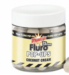 Бойл Dynamite Baits Coconut Cream Fluro Pop-Ups 90г (+ Booster)