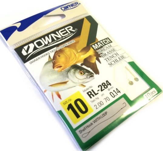 Крючок Owner RL-284 (с поводком)