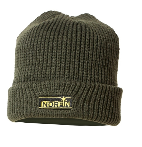 Шапка Norfin зеленая плетеная