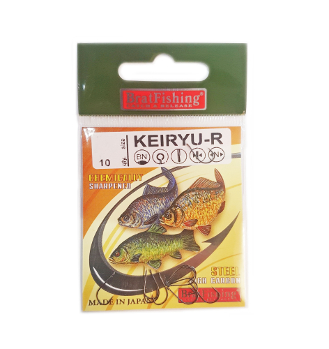 Одинарний гачок BratFishing Keiryu - R