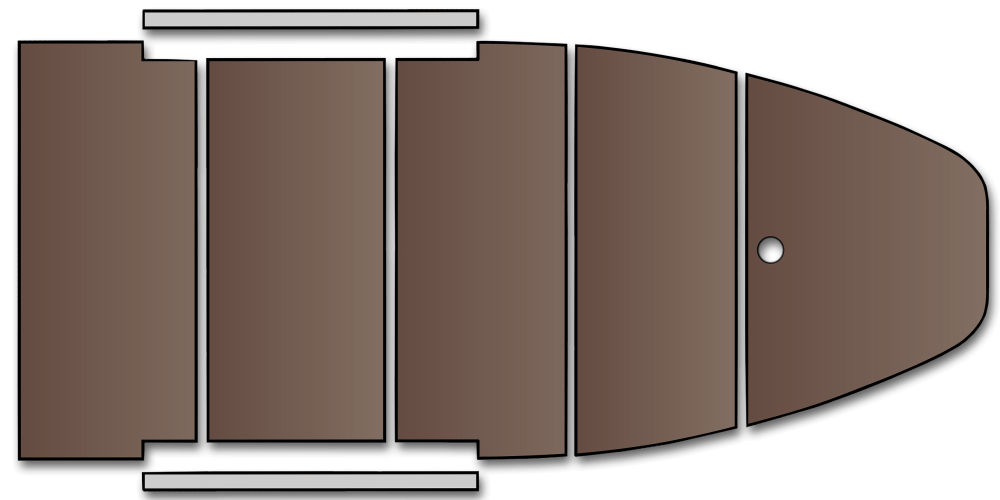 Пайол фанерний з алюмінієвими стрінгерами Kolibri