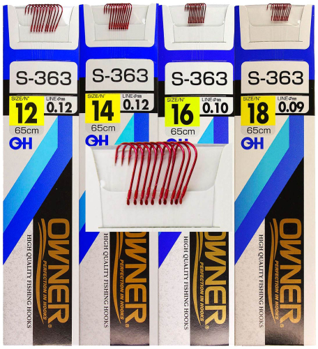 Одинарний гачок Owner S-363 (з повідцем)