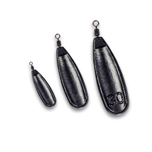 Груз Днепро-Свинец "Ленивец" черный (блистер 7шт)