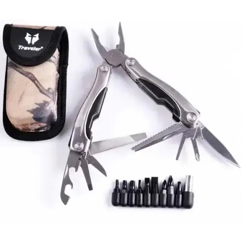 Мультитул MT 609-ID Traveler у чохлі + набір біт