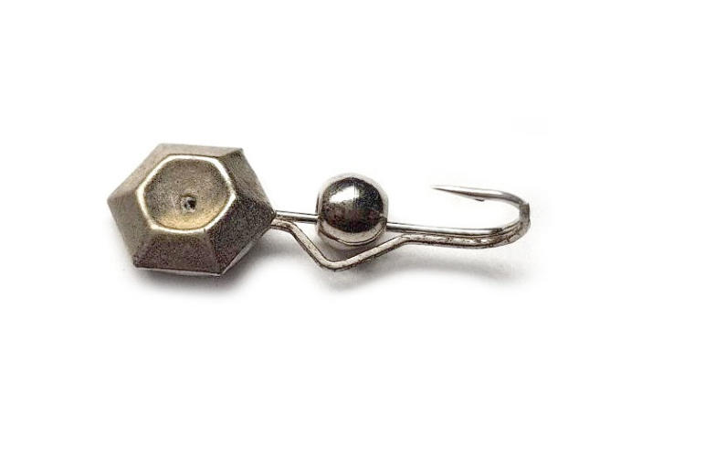 Блешня Mustad "Жабка шестигранник" (Срібло)