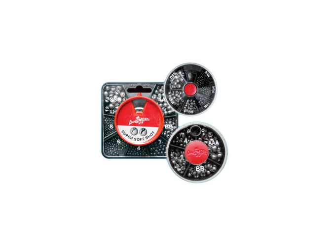 Набор свинцевих дробинок Carp Zoom Split Soft Lead Shot