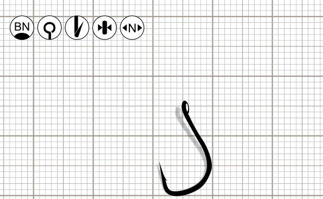 Крючок BratFishing Hosoji Iz