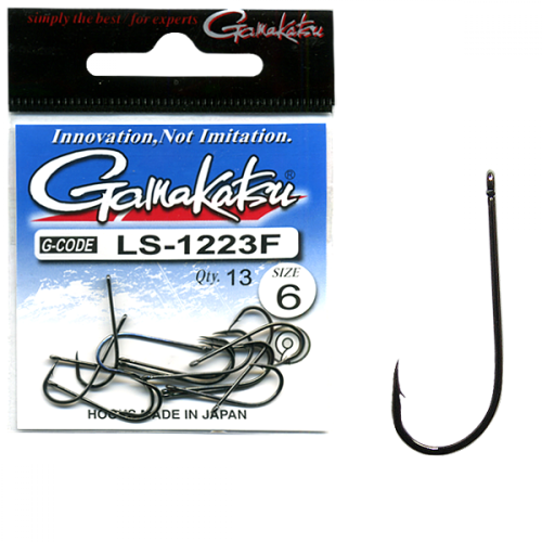 Крочок Gamakatsu LS-1223F Ring Eye