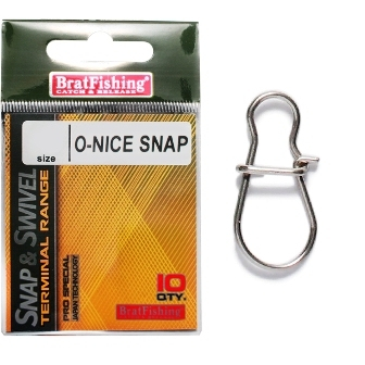 Застібка BratFishing O - Nice Snap SS