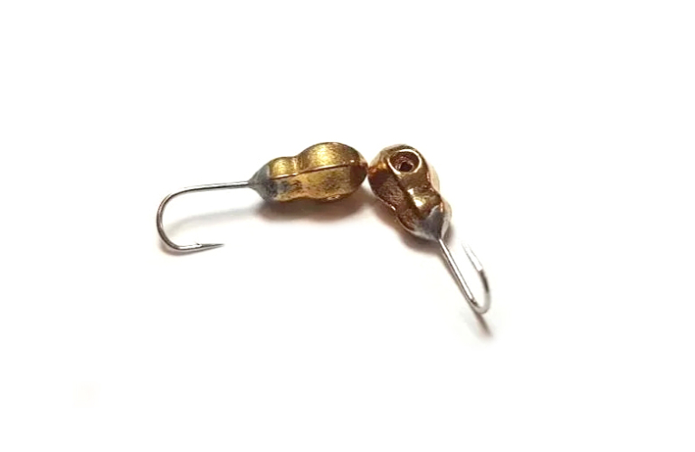 Блешня вольфрамова Муравей гранований 4мм (золото)