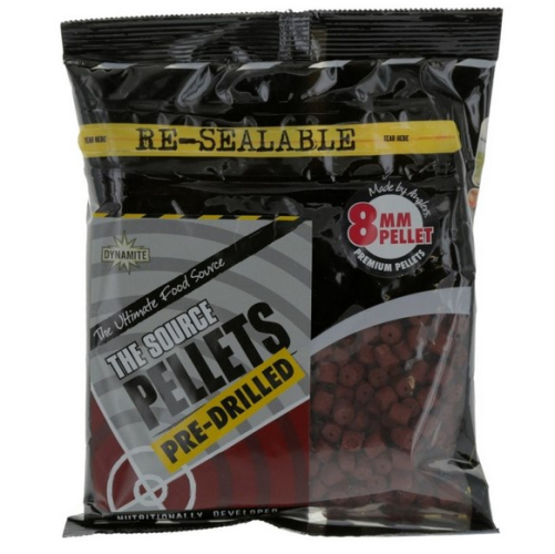 Пелети Dynamite Baits Pre-drilled Pellets Source 8мм/350г