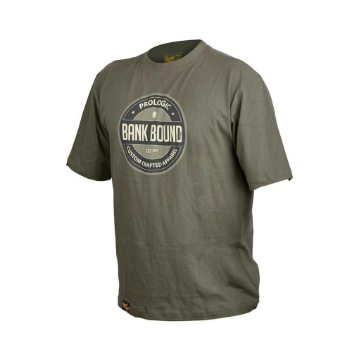 Футболка Prologic Bank Bound Badge Tee ц:green