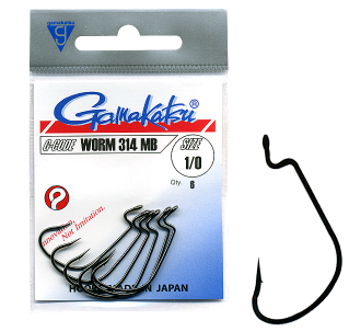 Гачок Gamakatsu Worm 314 MB