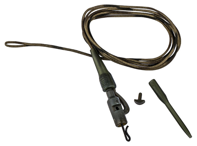 Оснастка карповая Prologic Safety Clip QC Swivel Metal Core Leader 80см 45 lbs 3шт