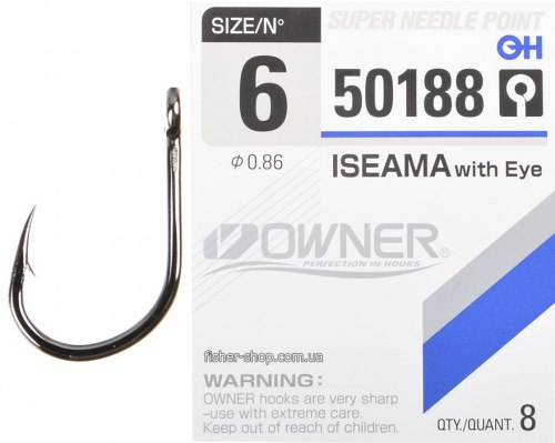 Одинарный крючок Owner 50188
