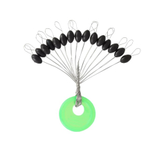 Стопор ZEOХ Silicone Black S (15шт)