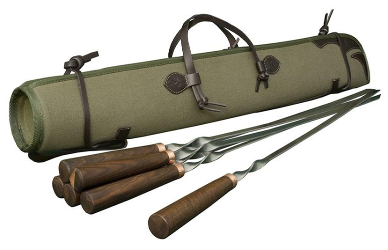 Набір "Акрополіс" з 12 шампурів в чохлі