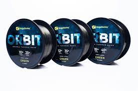 Волосінь з шоклідером Ridge Monkey Orbit Double Tapered Mono Green