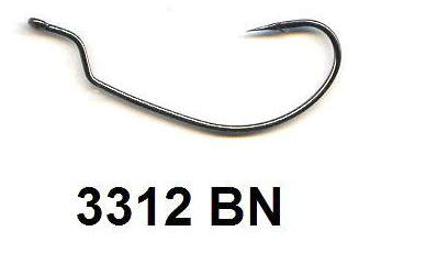 Офсетные крючки Maruto 3312 №4.0