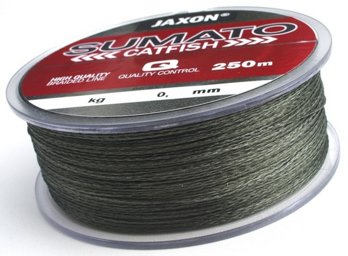 Плетеная нить на сома Jaxon Sumato Cat Fish 250м
