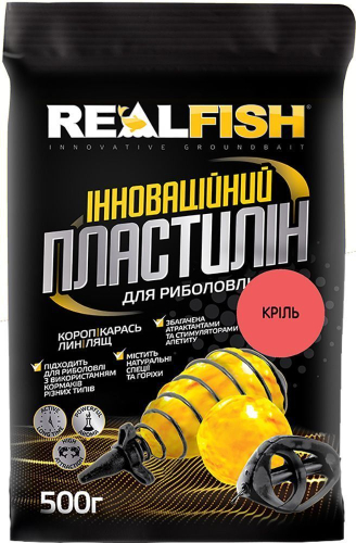 Пластилин для рыбалки RealFish 500г