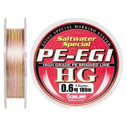 Шнур Sunline Pe Egi Hg 180м