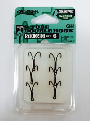 Крючок Owner двойник STD-36BC