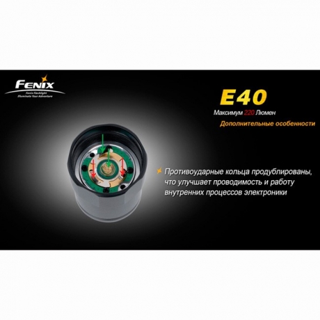 Фонарь Fenix E40 Cree XP-E (R4)