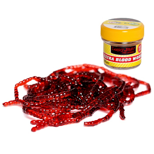 Штучний мотиль Lucky John Extra Blood Worm