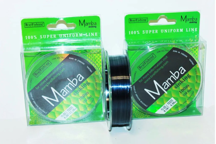 Леска Bratfishing Mamba Sinking 100m