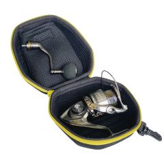 Чехол для катушки (жесткий) 3000-4000 спиннинговой, фидерной, мультипликаторной Acropolis ФБК-11 (черный)