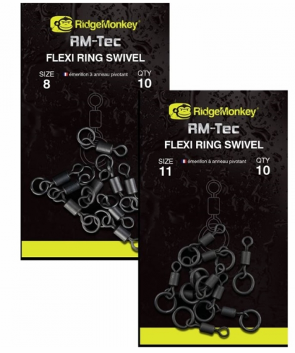 Вертлюг с колечком Ridge Monkey Flexi Ring Swivel