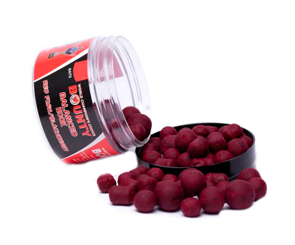 Бойлы насадочные серия SPORT "RED FISH / BLACKBERRY"