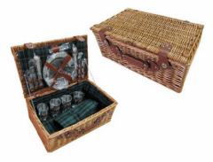 Корзина для пикника на 4 персоны с наполнением арт g.p TW-90240