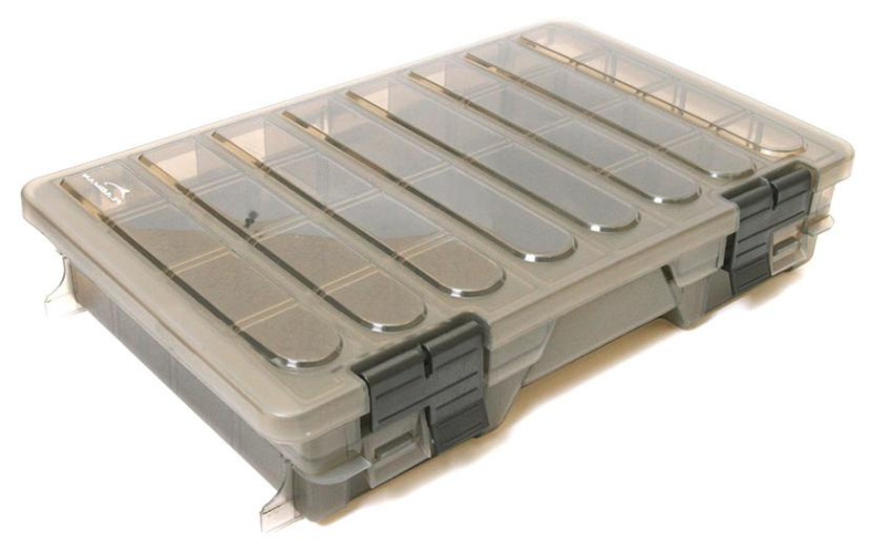 Коробка Flagman пластикова 2-х полична середня