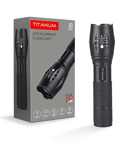 Фонарик TITANUM TLF-T05 300Lm 6500K