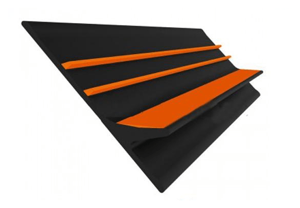 Брус Kolibri привальный с брызгоотбойником 70мм