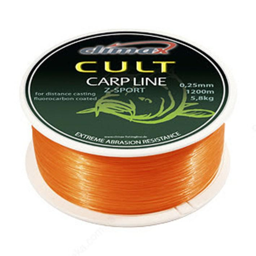 Леска Climax Cult Carp Line Z-Sport Orange