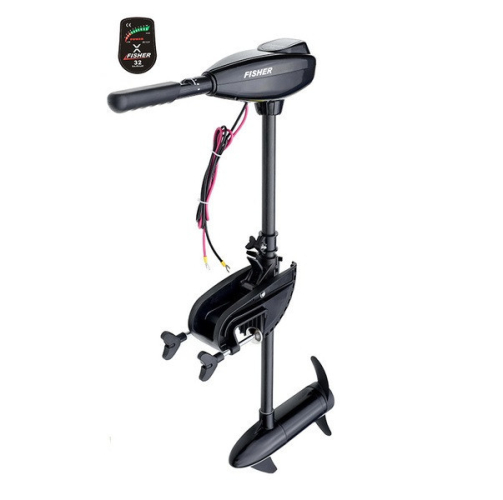 Електромотор для троллінгу Fisher 32+акумулятор гел 90Ah