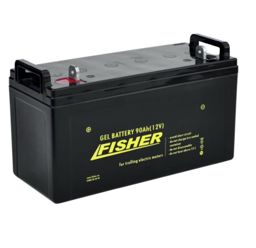 Електромотор для троллінгу Fisher 32+акумулятор гел 90Ah