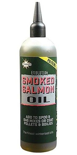Ліквідує Dynamite Baits Evolution Oil Smoked Salmon 300мл