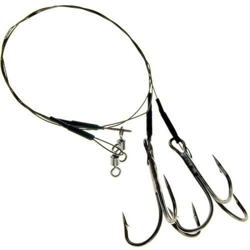 Повідець з трійником Jaxon Sumato 1х7 гачок №4