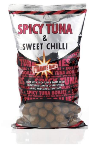 Бойлы Dynamite Baits Spicy Tuna & Sweet Chilli 15мм/1кг
