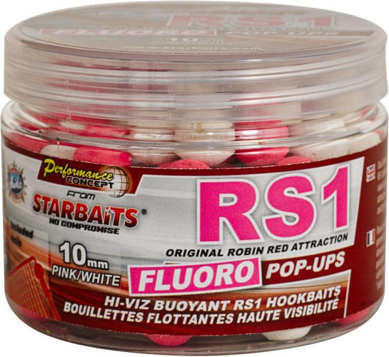 Бойли Starbaits RS1 Fluro Pop-Up