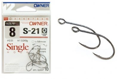 Одинарний гачок Owner S21