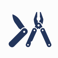 Ножі та інструменти