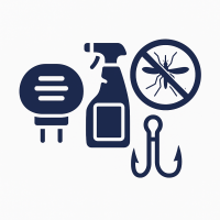 Антимоскітні пристрої та засоби